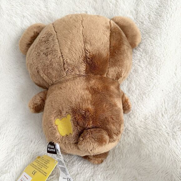 San-X Rilakkuma Plush Large 12" Teddy Original Series Chairoikoguma Brown Bear - Picture 4 of 5